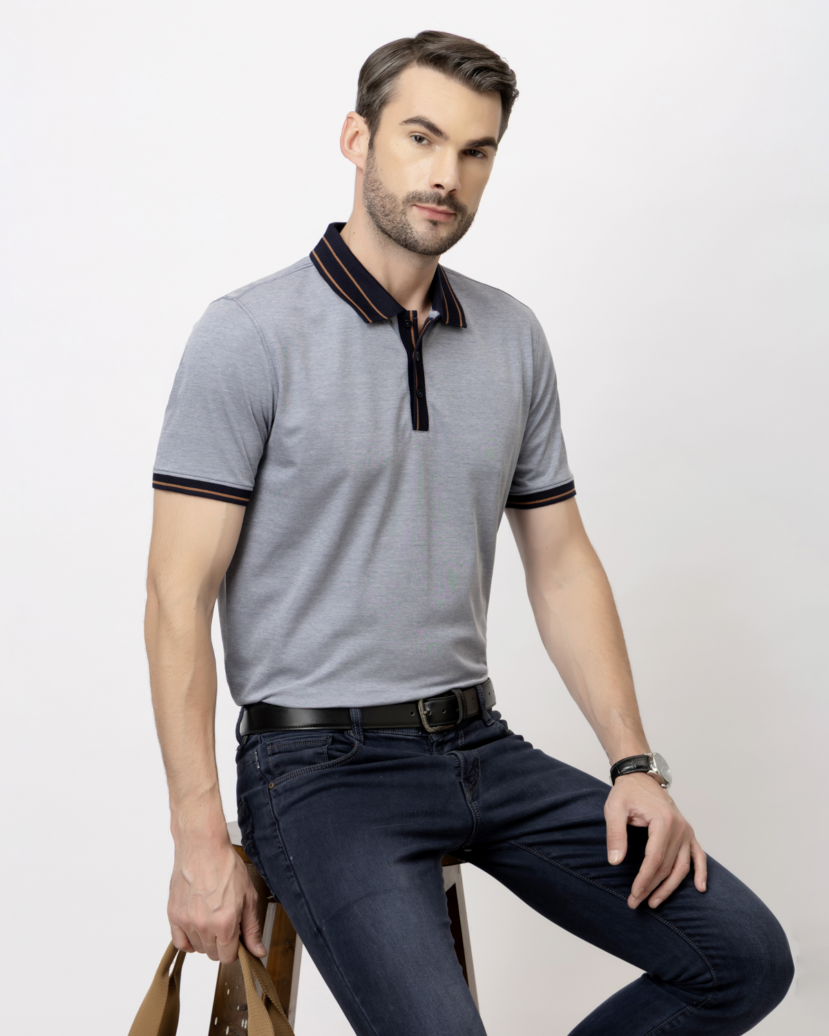 Statement Grey Polo