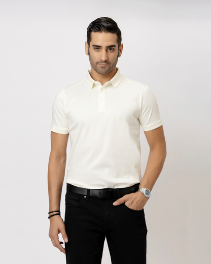 Subtle Ivory Polo