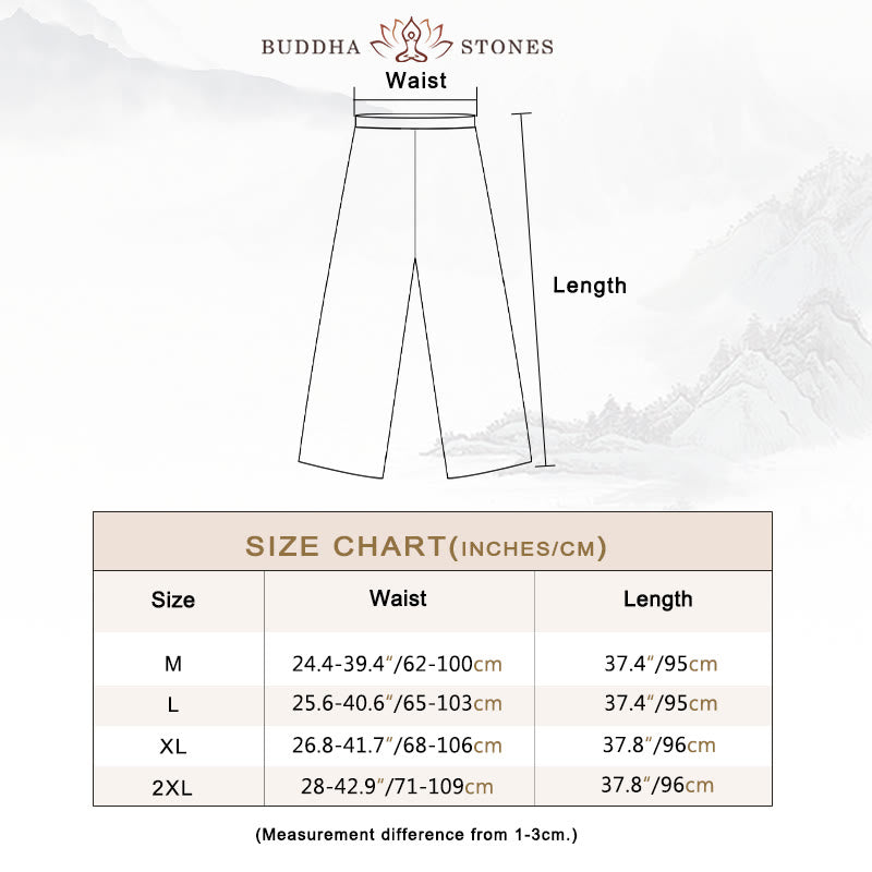 Buddha Stones 2Pcs Solid Color Midi Dress Wide Leg Pants Meditation Spiritual Zen Practice Yoga Dance Clothing
