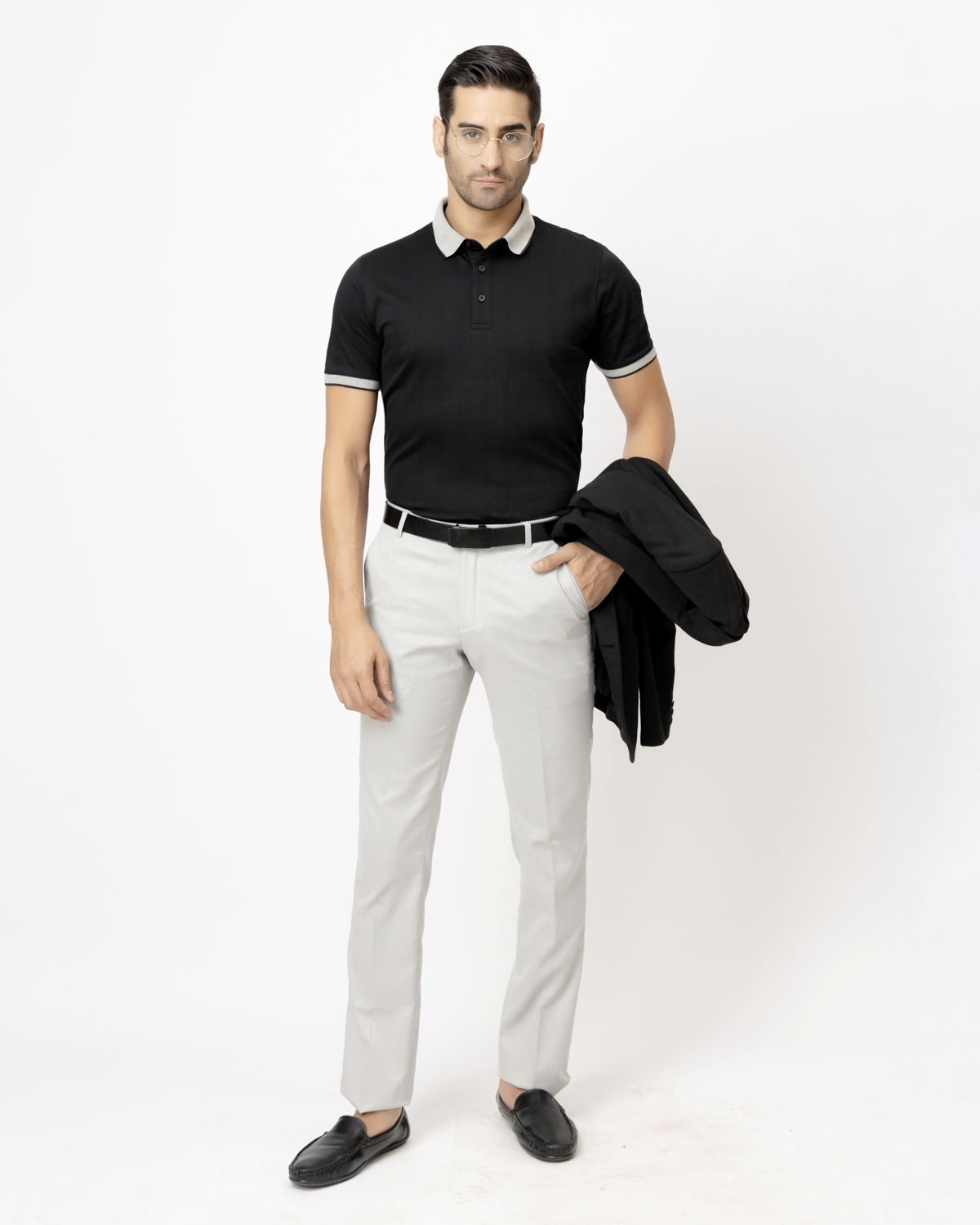 Statement Black Polo