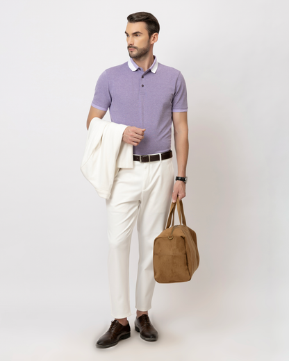 Designer Mauve Polo