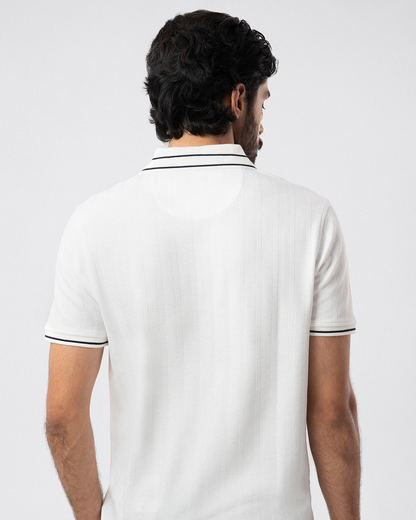 Invisible Zipper Polo