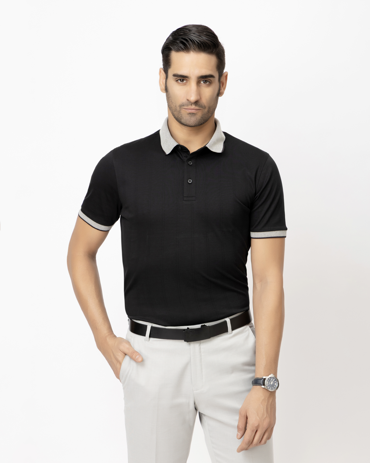 Statement Black Polo