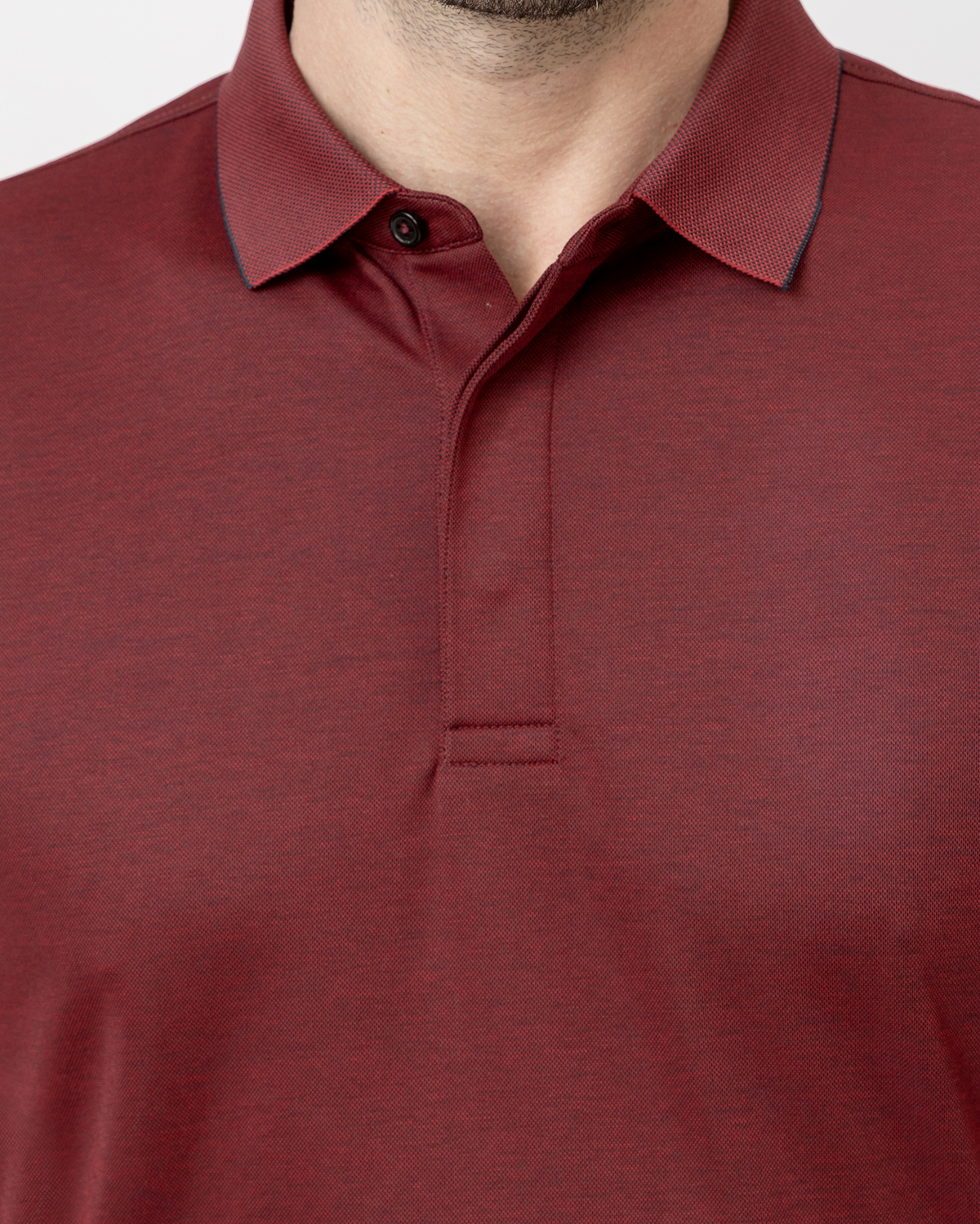Statement Burgundy Polo