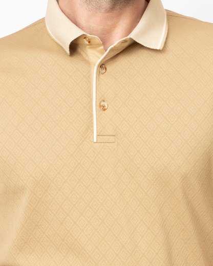 Designer Beige Polo