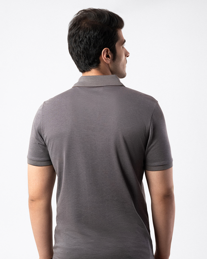 Dapper Polo Shirt in Grey