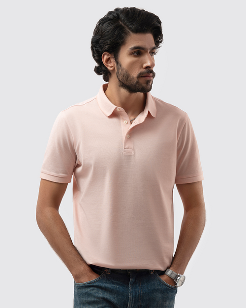 Beach Peach Polo Shirt