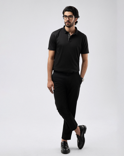 Design Placket Polo Shirt