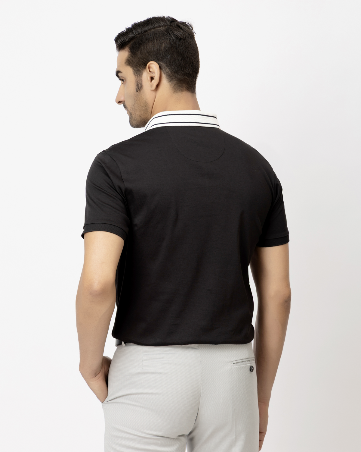 Black n White Polo
