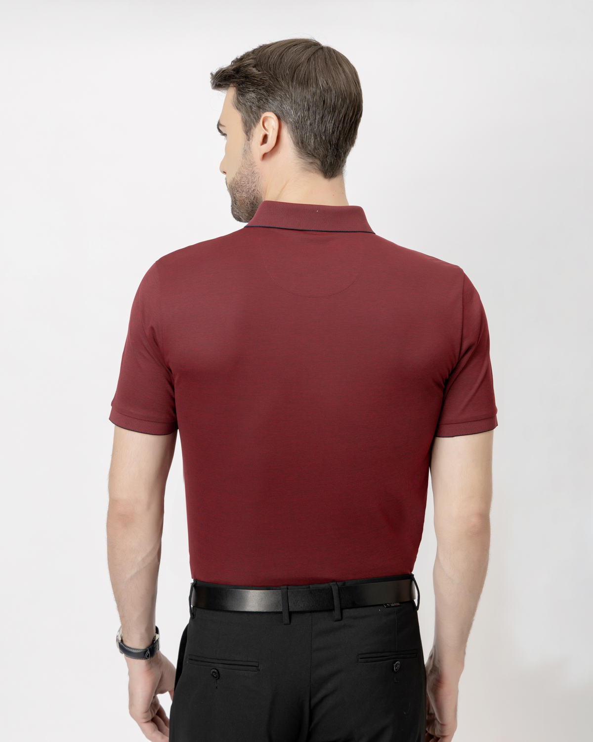 Statement Burgundy Polo