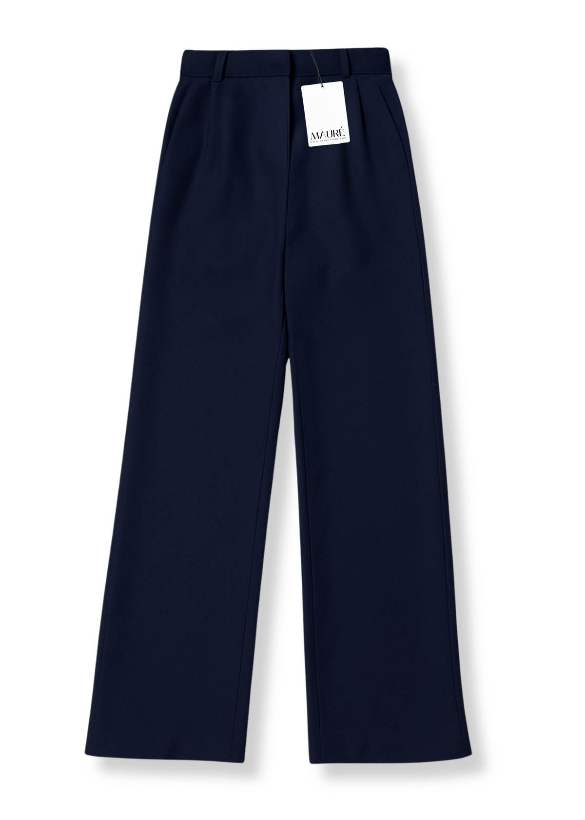Low/mid waist wide leg pants casual night blue (tall)